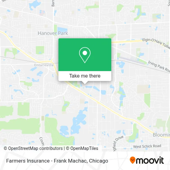 Farmers Insurance - Frank Machac map