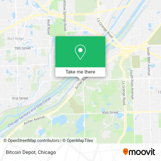 Bitcoin Depot map
