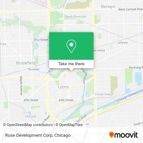 Rose Development Corp map