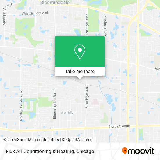Flux Air Conditioning & Heating map