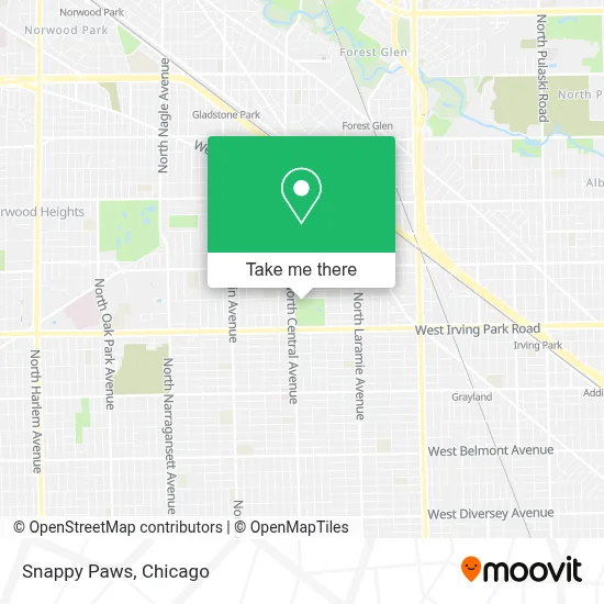 Snappy Paws map