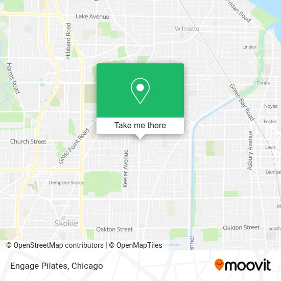 Engage Pilates map
