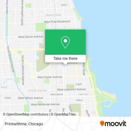 Printwithme map