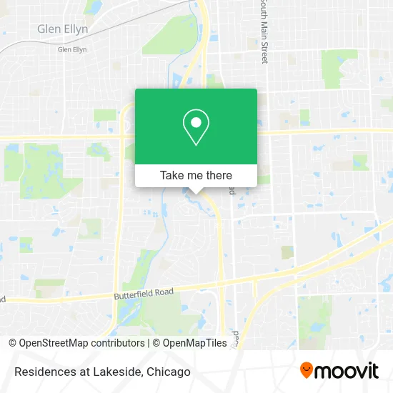 Residences at Lakeside map