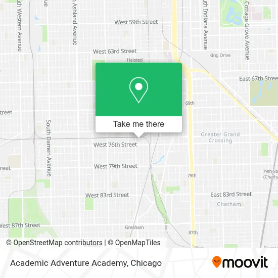 Academic Adventure Academy map