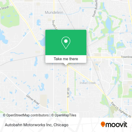 Autobahn Motorworks Inc map