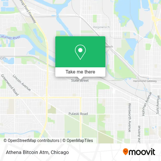 Athena Bitcoin Atm map