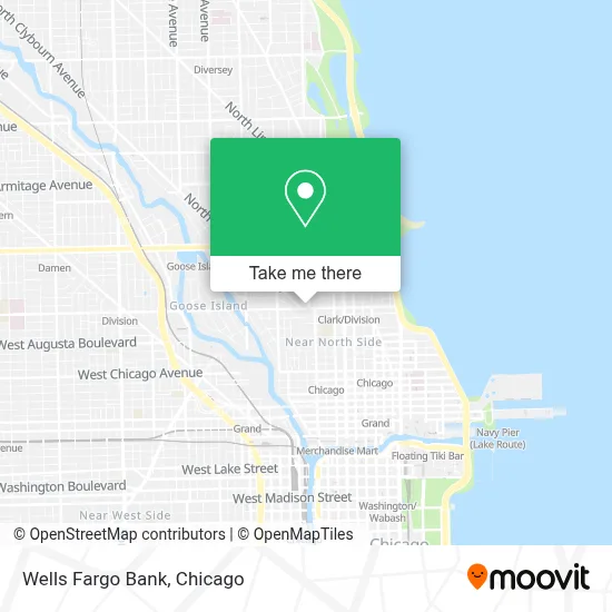 Wells Fargo Bank map
