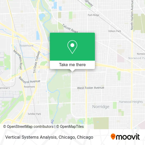 Vertical Systems Analysis, Chicago map