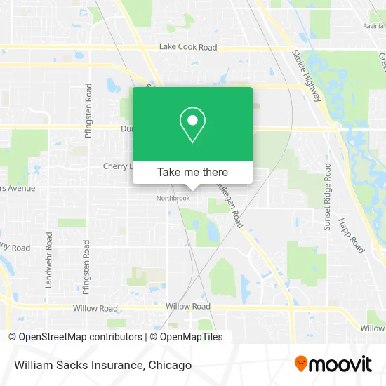 William Sacks Insurance map