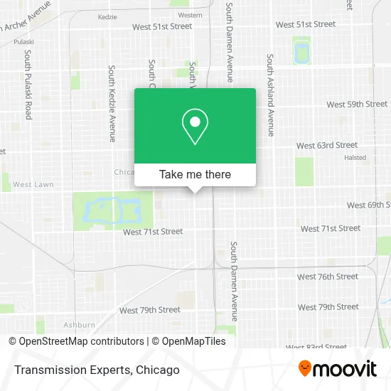 Transmission Experts map