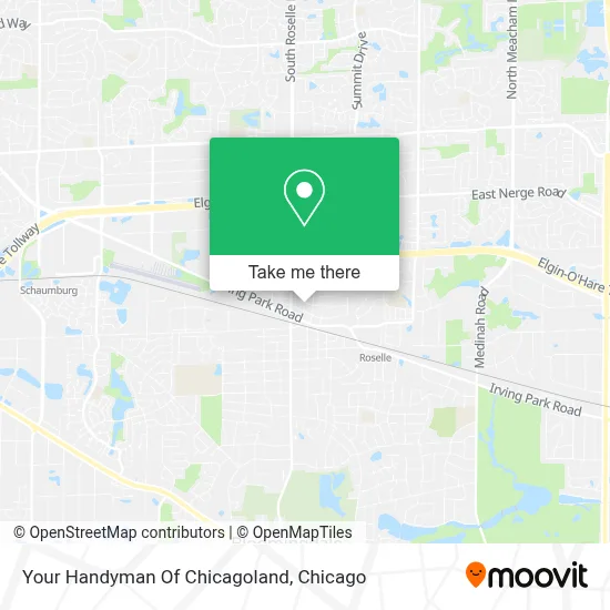 Your Handyman Of Chicagoland map