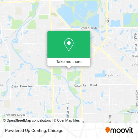 Powdered Up Coating map