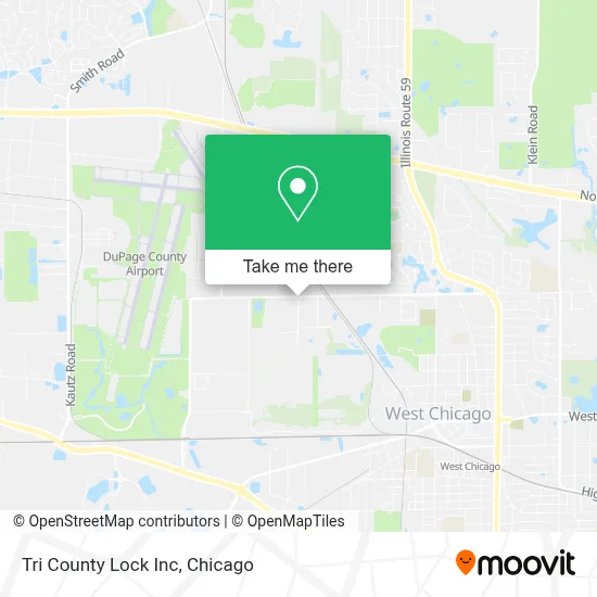Tri County Lock Inc map