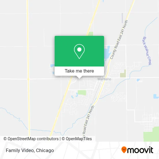Family Video map