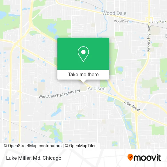 Luke Miller, Md map