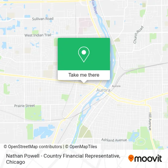 Nathan Powell - Country Financial Representative map