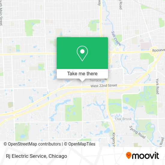 Rj Electric Service map
