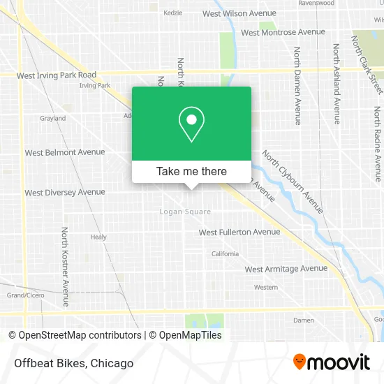 Offbeat Bikes map