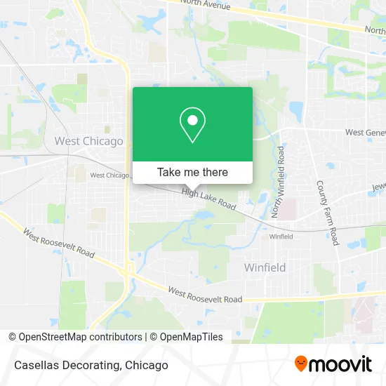 Casellas Decorating map
