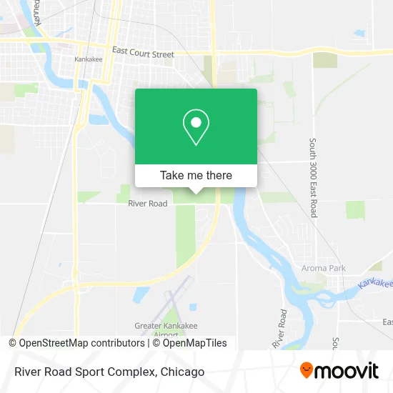 River Road Sport Complex map
