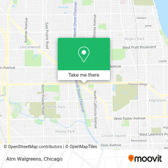 Atm Walgreens map