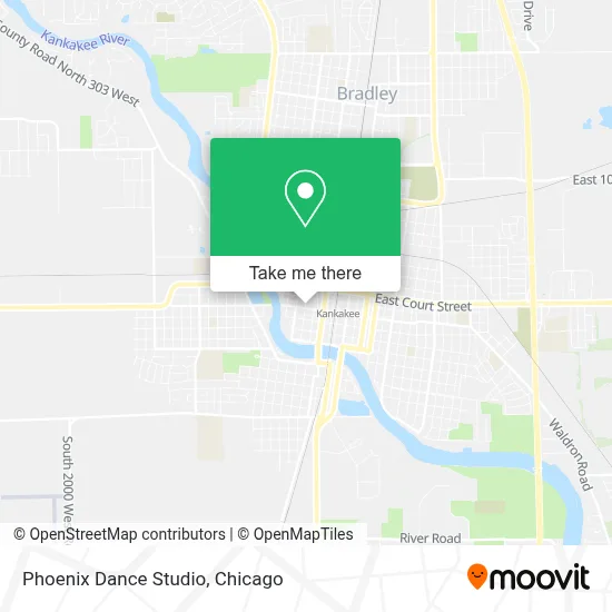 Phoenix Dance Studio map