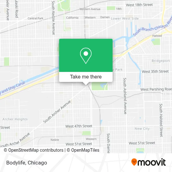 Bodylife map