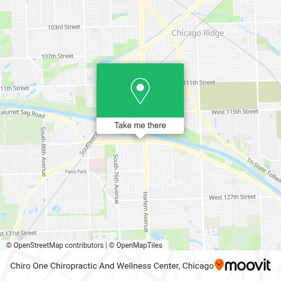 Chiro One Chiropractic And Wellness Center map