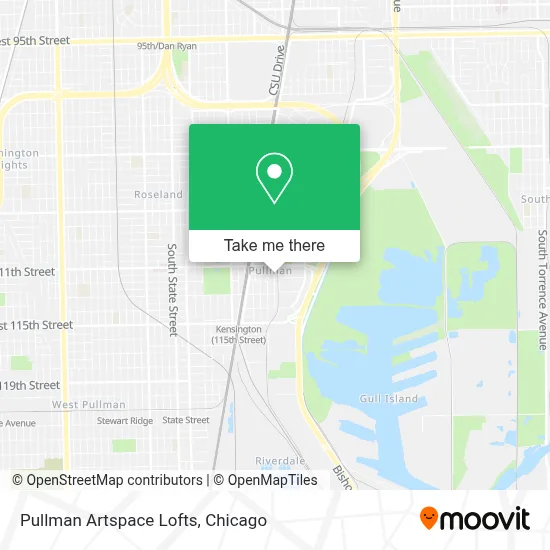 Pullman Artspace Lofts map