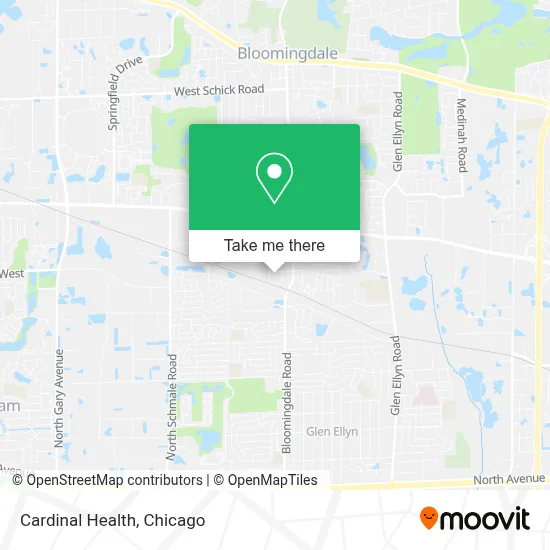 Cardinal Health map
