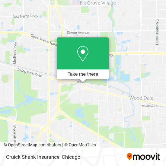 Cruick Shank Insurance map