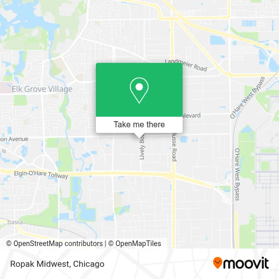 Ropak Midwest map