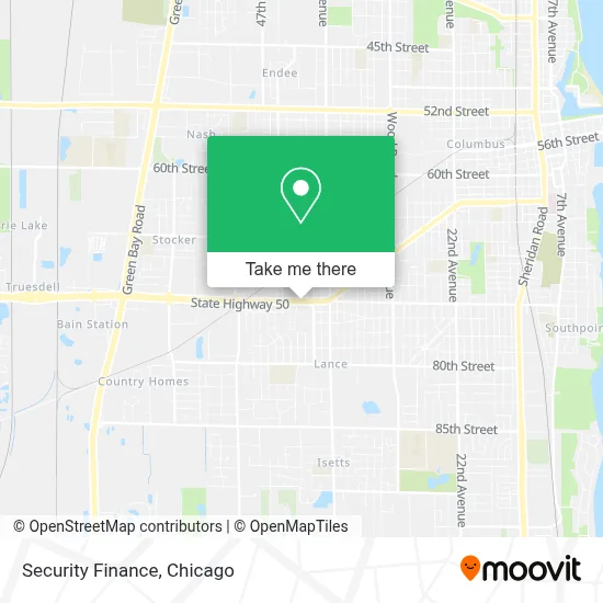 Security Finance map