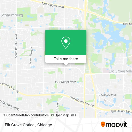Elk Grove Optical map