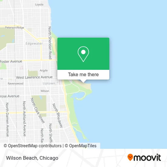 Wilson Beach map