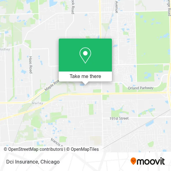 Dci Insurance map