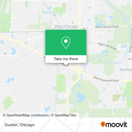 Dunkin' map