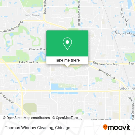 Thomas Window Cleaning map