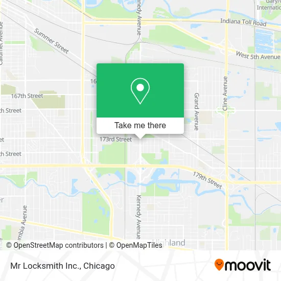 Mr Locksmith Inc. map