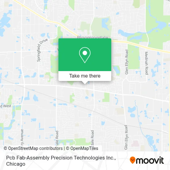 Pcb Fab-Assembly  Precision Technologies Inc. map