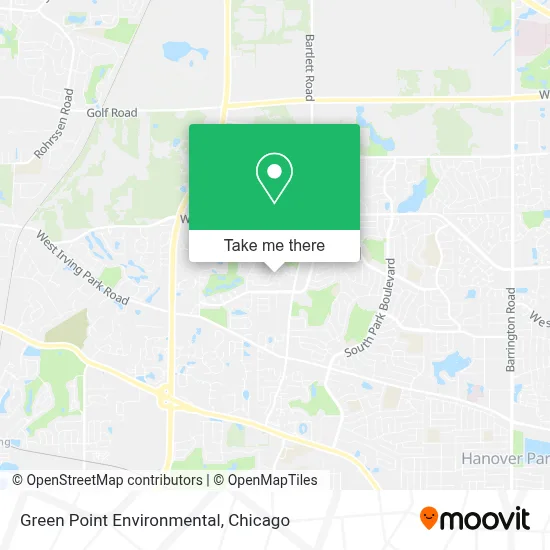 Green Point Environmental map