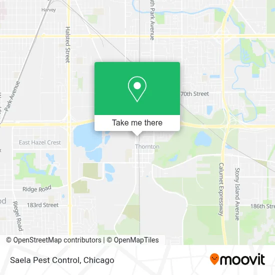 Saela Pest Control map