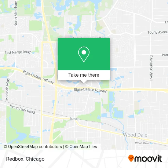 Redbox map