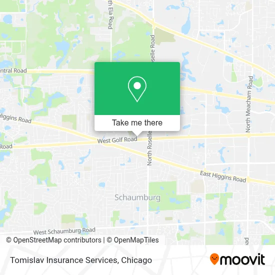 Tomislav Insurance Services map
