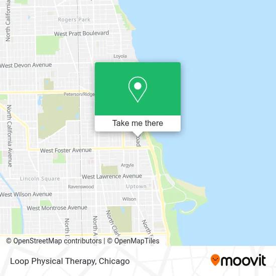 Loop Physical Therapy map