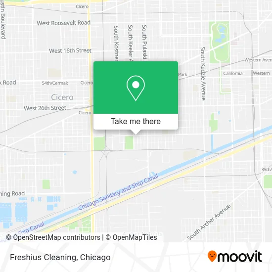 Freshius Cleaning map