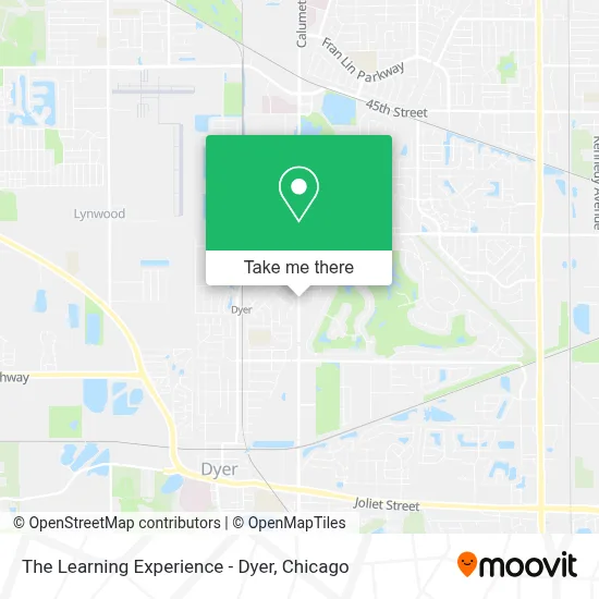 The Learning Experience - Dyer map