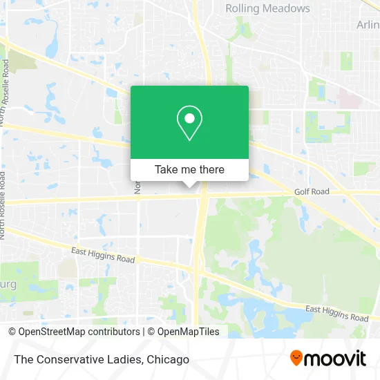 The Conservative Ladies map