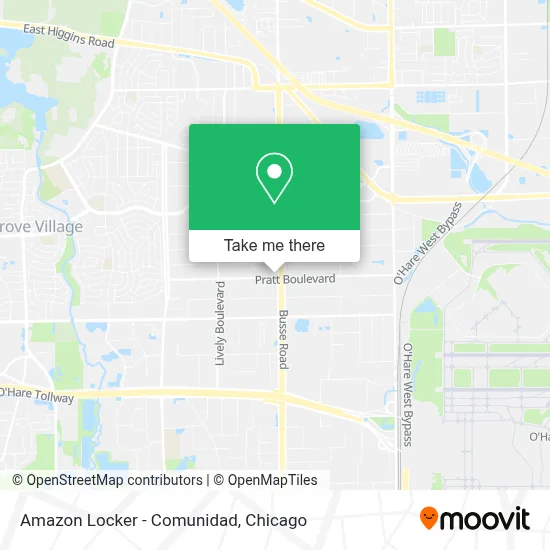 Amazon Locker - Comunidad map